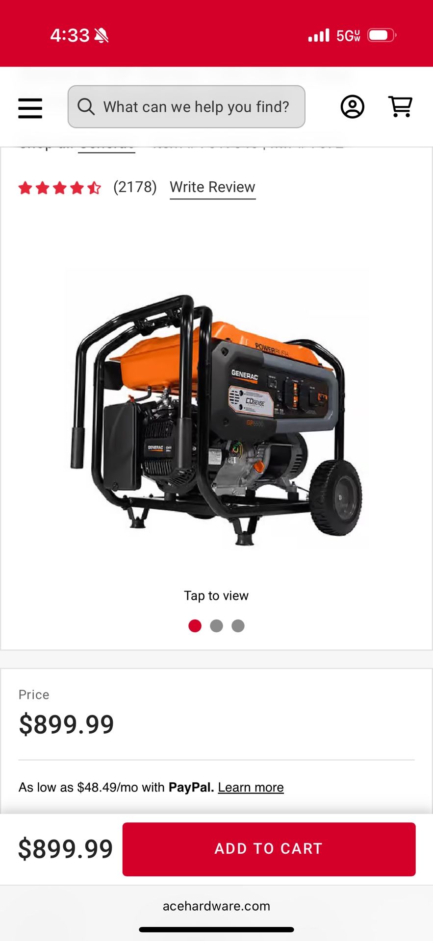 Generac Generator