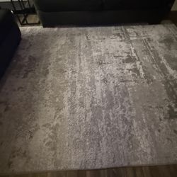 7’10” X 10 Area Rug - grey