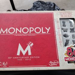 Monopoly 80th Anniversary Edition 1(contact info removed) 