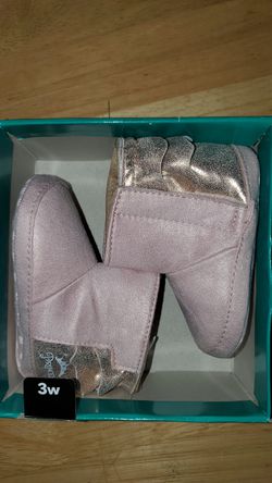 Toddler girl boots size 3 w