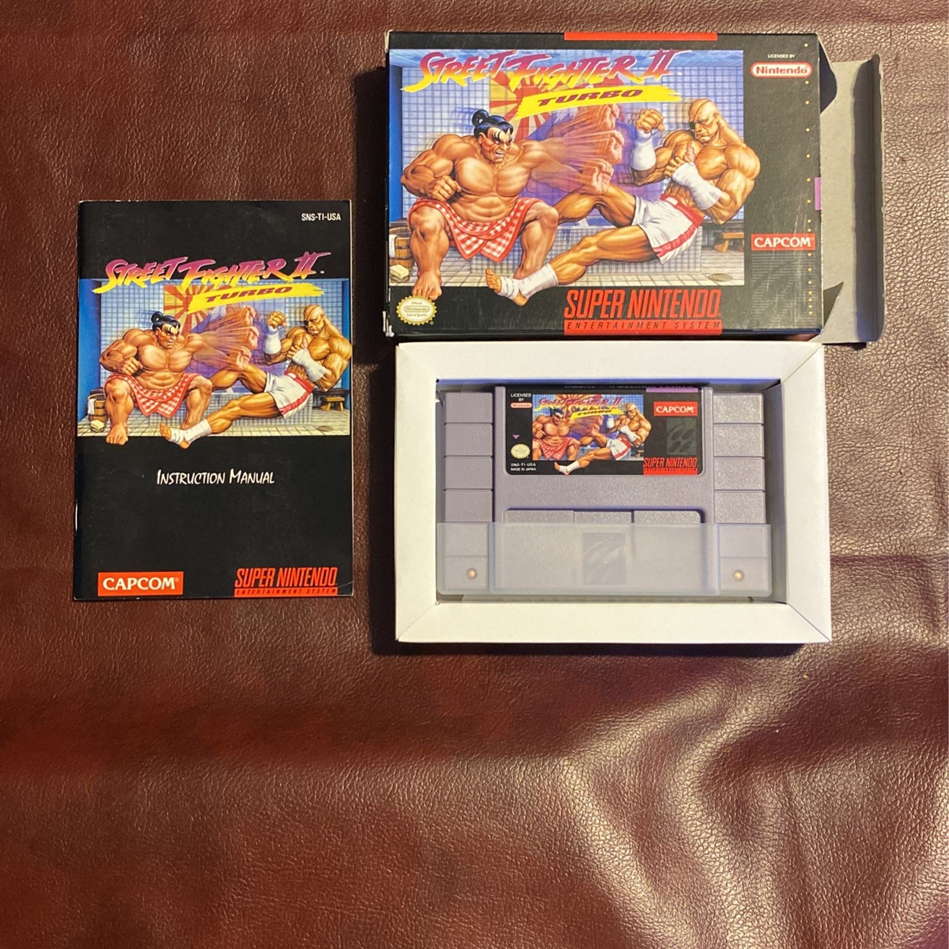 Street Fighter 2 Turbo - Super Nintendo