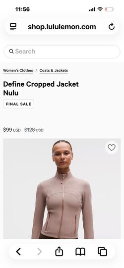 Lulumelon define jacket
