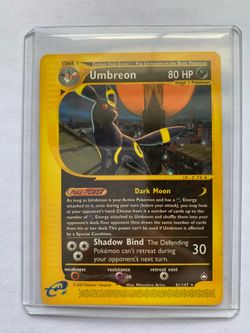 Umbreon 41/147 - Aquapolis - Vintage Pokémon Cards