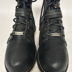 Harley-Davidson Womens Leather Boots Black Size 10 Med Pre Owned SUPER CLEAN!