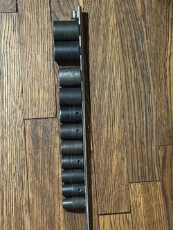 Snap on impact socket set