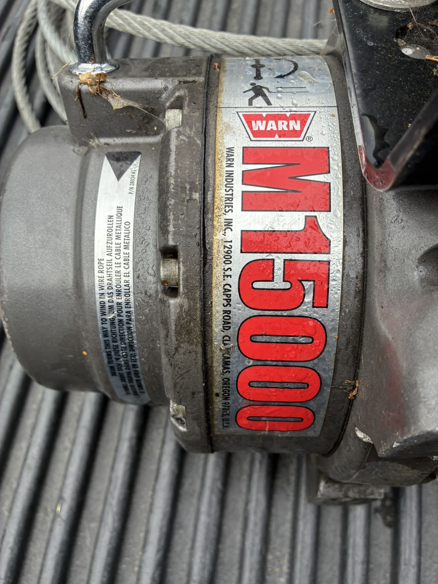 Warn M1500 winch