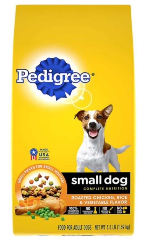 Pedigree Dog Food Adult & Small Dog