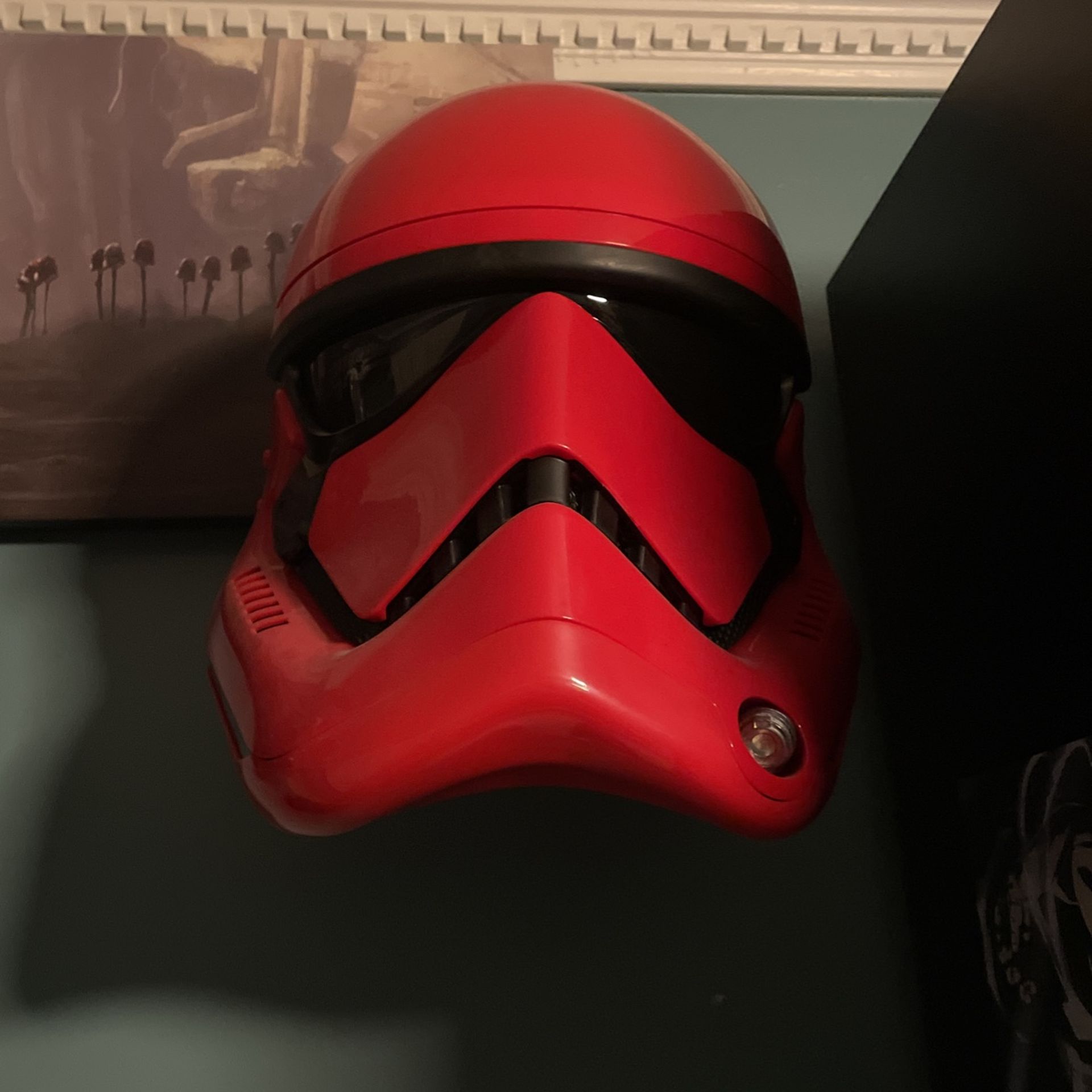 Red Stormtrooper Helmet