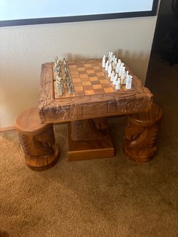 Antique Chess Set