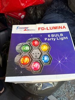 Fisher Digital FD-Lumina 6 Bulb Party Light