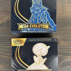 Pokemon Mega Evolution (ME01) Elite Trainer Box ETB Set of 2 New Sealed