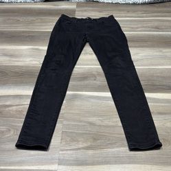 Levi’s 710 super skinny black denim jeans size 29
