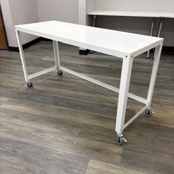 Rolling Metal Work Bench 