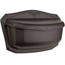 Wall Mount Mailbox, Rubbed Bronze