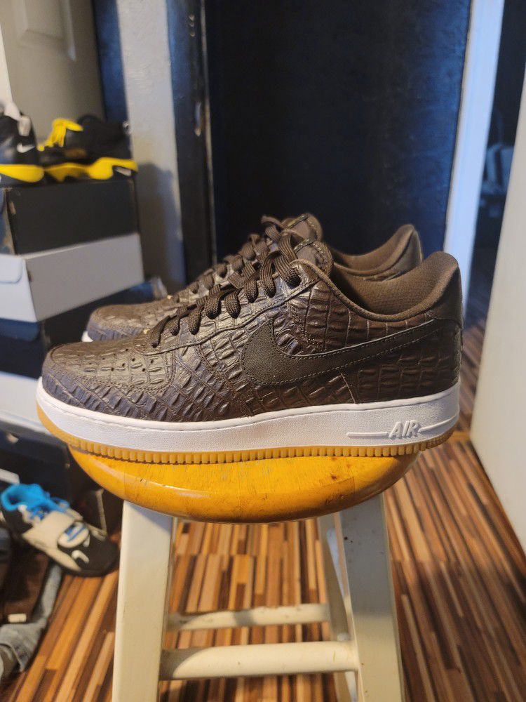 Air Force 1 Low Lv8 Croc (Extremely Rare) Great Cond. Sz11 $150