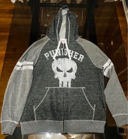 PUNISHER MEN COSTUME HODDIE SIZE L