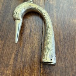 Solid Brass Swan