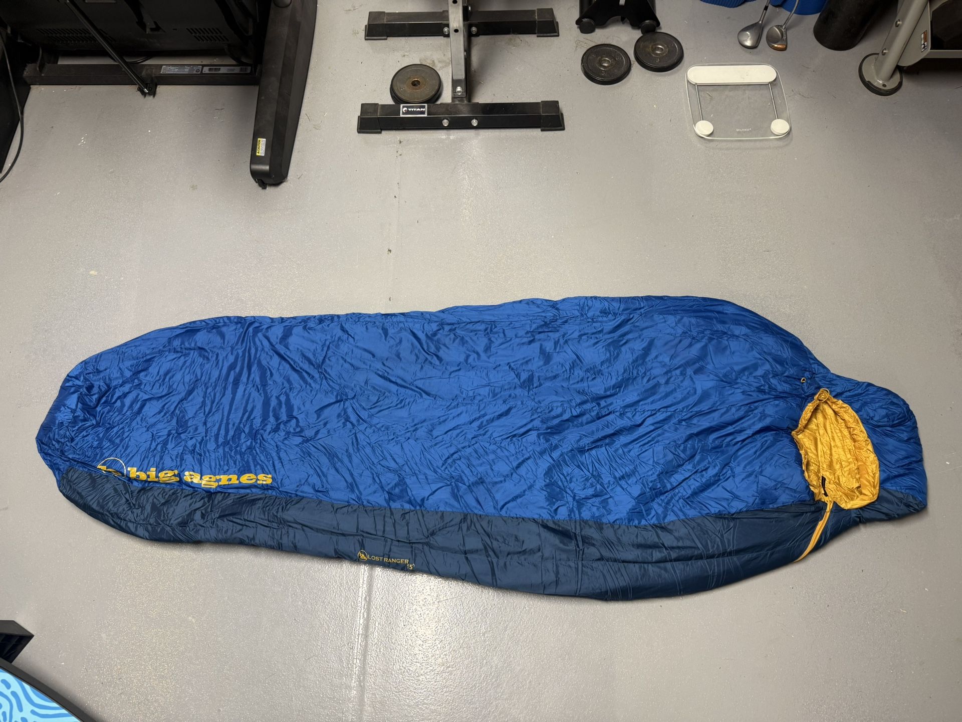Big Agnes Lost Ranger 15 Long Down Sleeping Bag – Excellent Condition