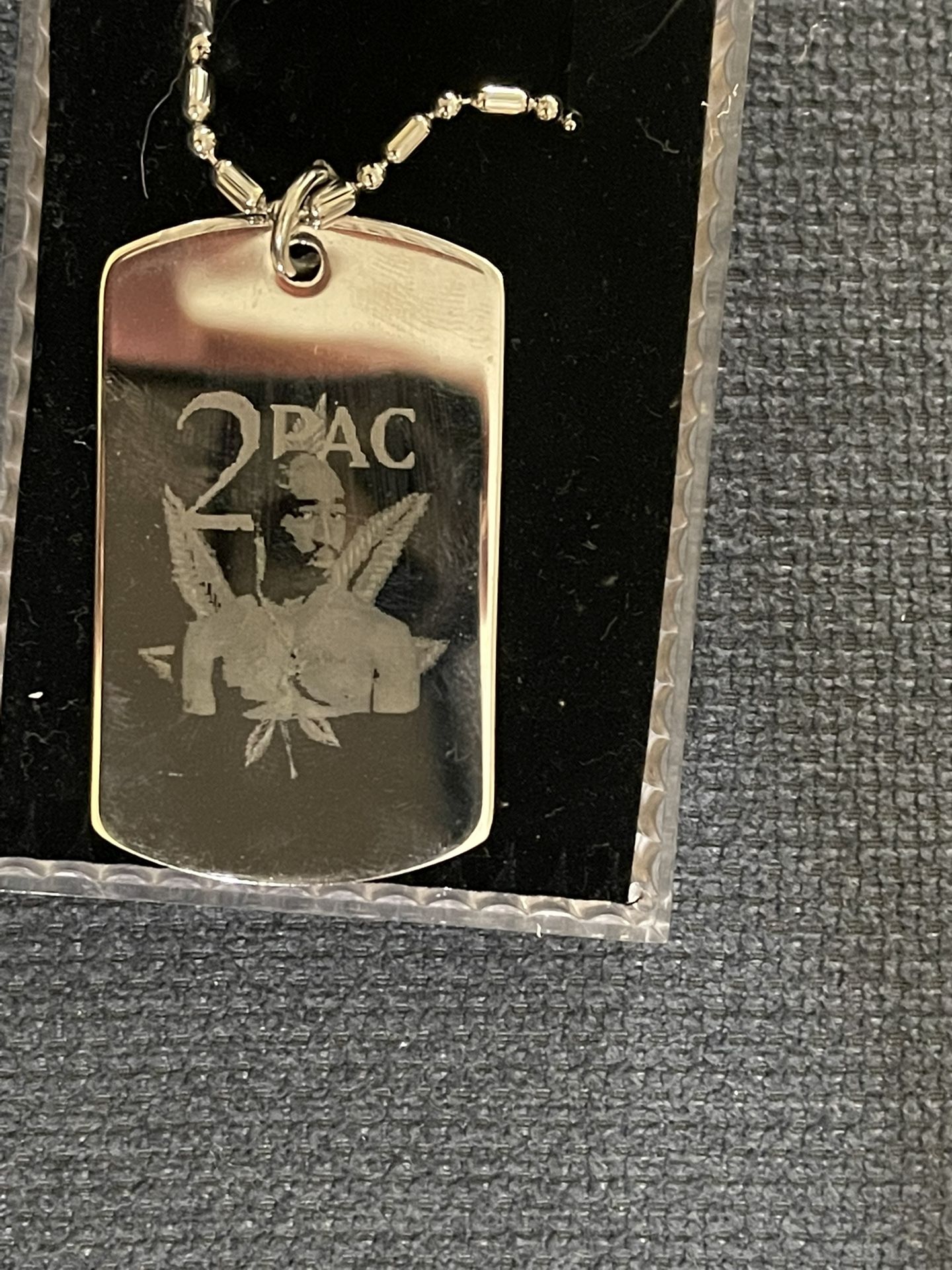 2pac Dog Tag From 90s