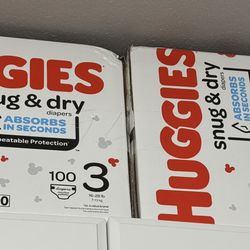 Huggies Diapers Size 3 Big Box
