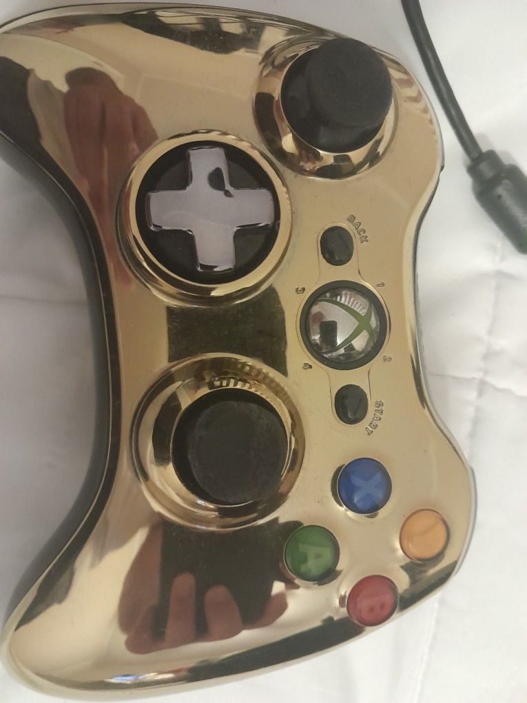 Gold 360 Xbox Controller