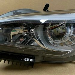  FOR 2015 - 2019 INFINITI Q70 LEFT DRIVER SIDE HEADLIGHT HEADLAMP NON AFS 