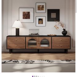 NEW MCM MID CENTURY MODERN TV STAND CONSOLE