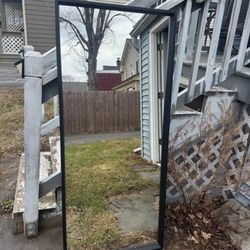 IKEA black mirror NISSEDAL basically new (2 available)