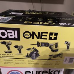 Ryobi 6 Tool Set. Brand New 
