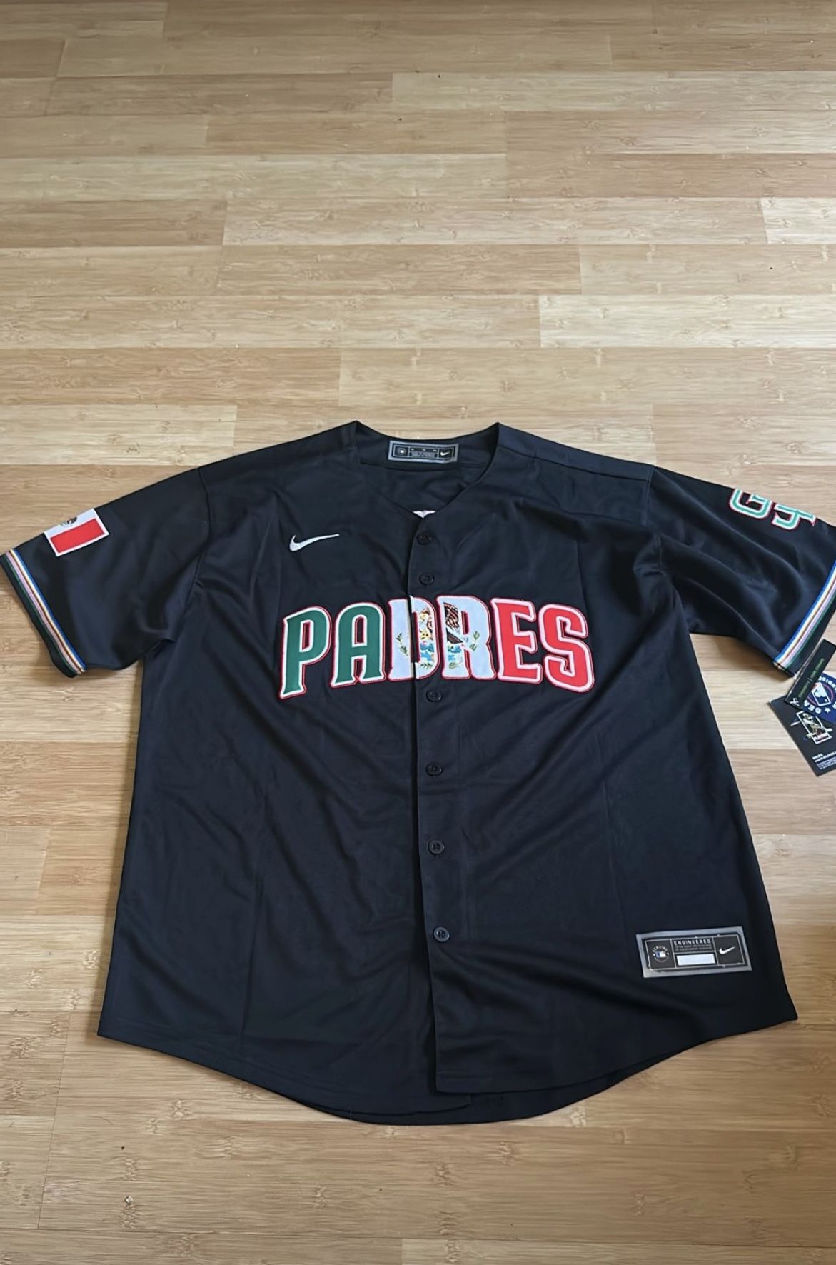 Padres Jersey Tatis Mexican Heritage  Zarape