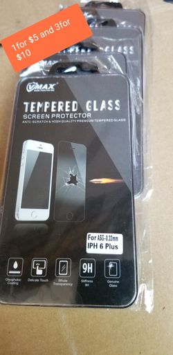 Tempered glass screen protector available for iPhone 6and 6plus