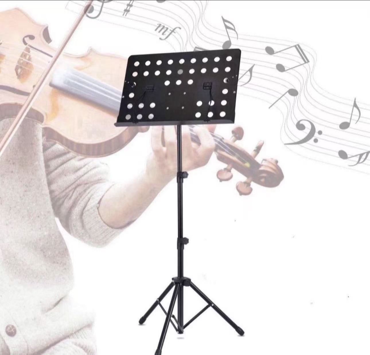 Music Stand Sheet Stand Collapsible for Orchestra Professional Music Sheet Stand Fit for Instrument Performance