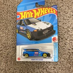2022 Hot Wheels HW J-IMPORTS 10/10 Honda Civic JDM Custom 204/250