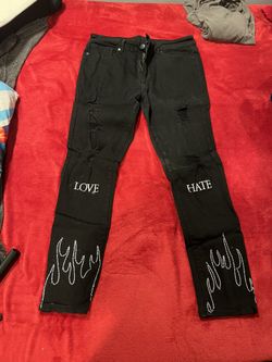 Jeans w/ rhinestone