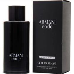 Armani Code By Giorgio Armani EDT for Men 4.2oz / 125ml NEW IN BOX