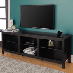 New Large Black 70” Media Entertainment Center or Console