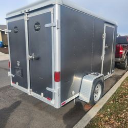 2008 wells cargo V-nose utility trailer