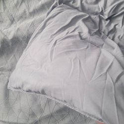 Gray King Size Comforter for bed