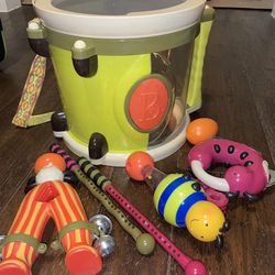 B. Toys Drums Set 7 Instruments 