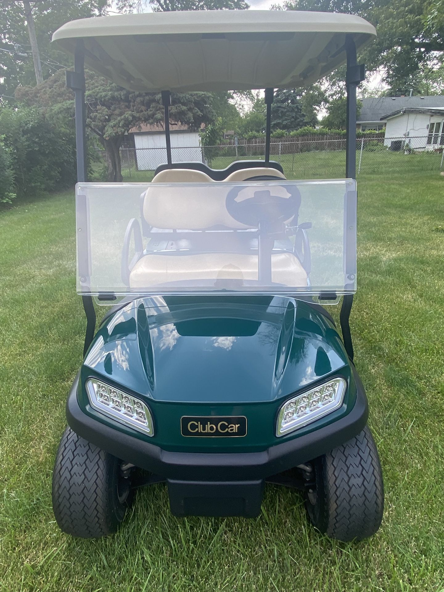 Club Car Tempo 2020 LED Headlights & Taillights Turn Signals Brake Lights Ect 4 Passenger Bi-fold Windshield Storage Compartment in Rear Seat