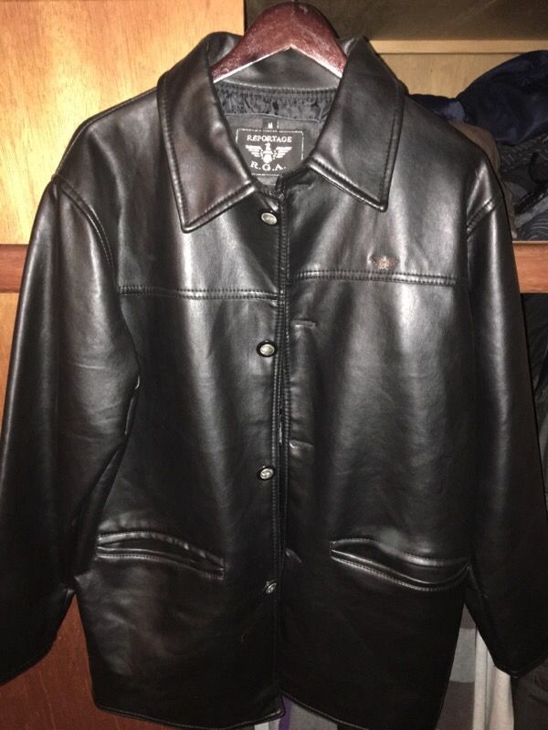 Reportage R G A Leather Jacket Medium For In Monterey Park Ca Offerup