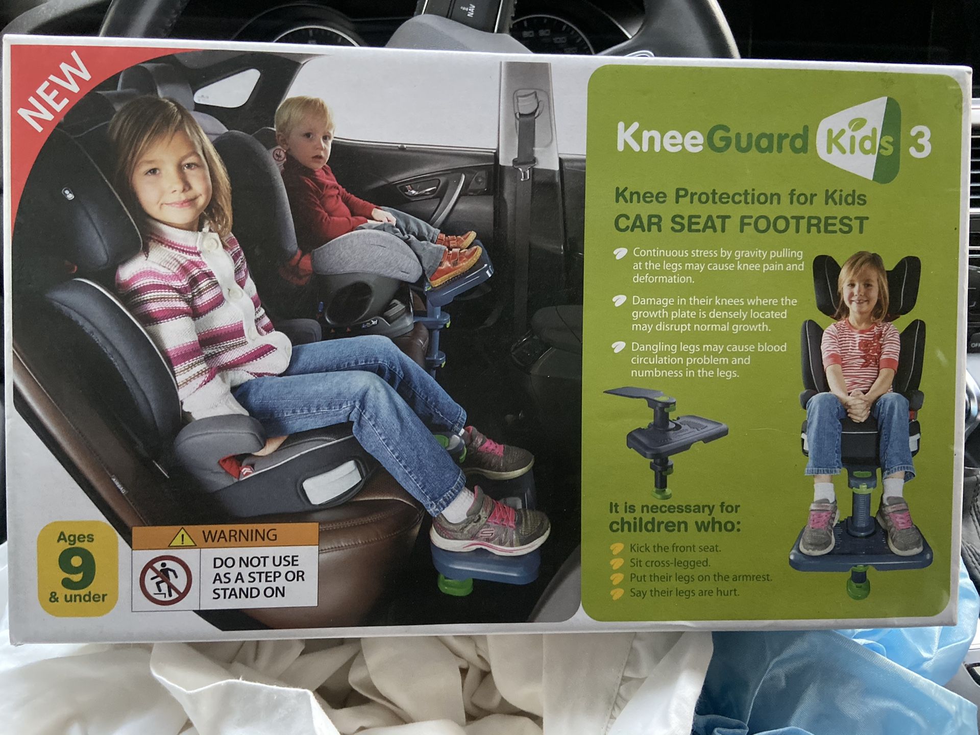 Car Seat Foot Rest for Children and Baby NEW