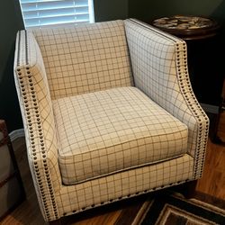 Plaid Armchair