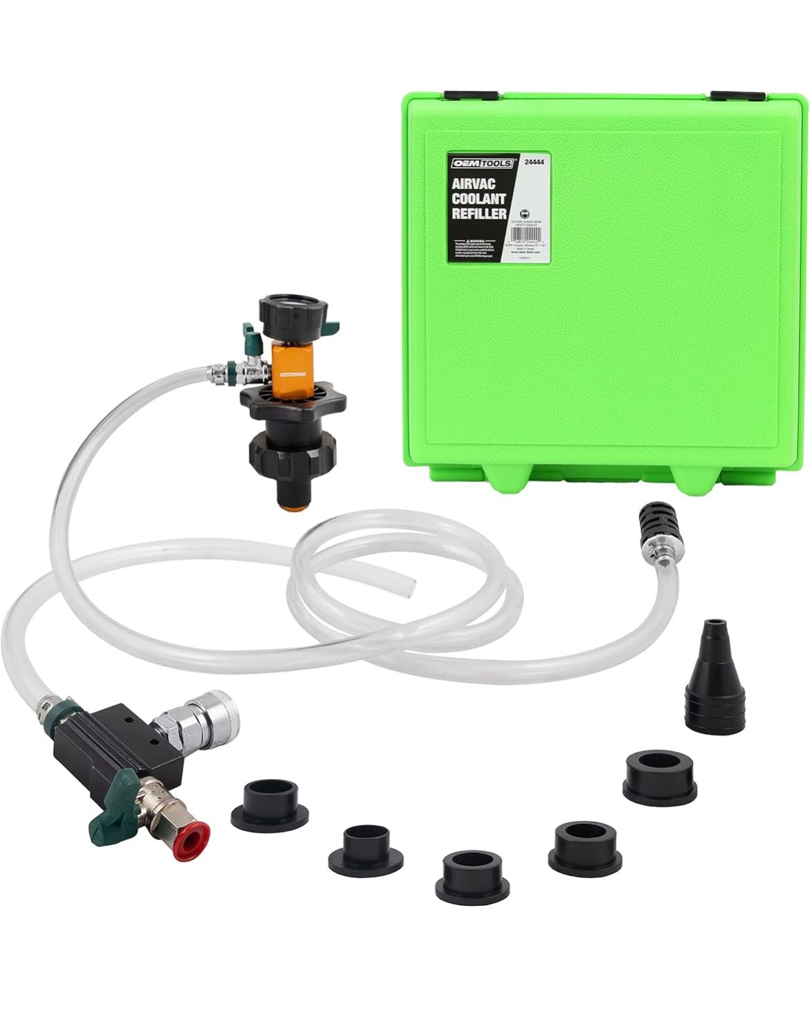 OEMTOOLS 24444 Coolant System Refiller Kit, 5 Adapters