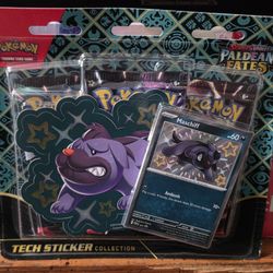 Paldean Fates Tech Sticker Collection 3 Pack Blister