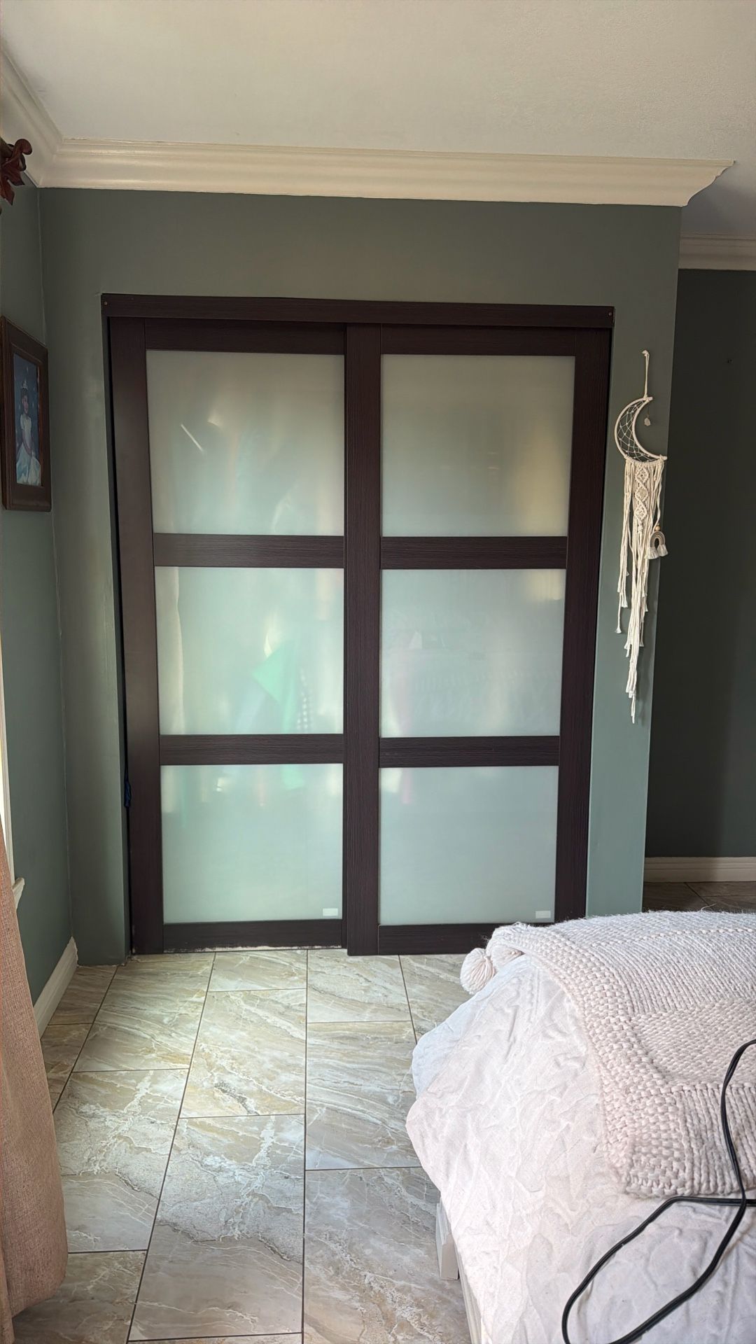 Interior sliding doors.     30x80
