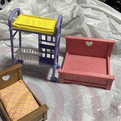 Doll furniture 3 pc set