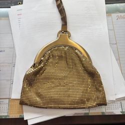 Gold Mesh Purse
