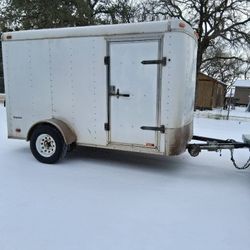 Lark 6x12 Enclosed Cargo Trailer 