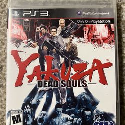Yakuza Dead Souls Ps3